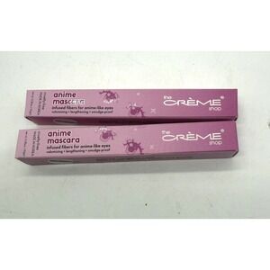 The Creme Shop Anime Mascara Black Volumizing Lengthening Smudge-Proof 2 Pack